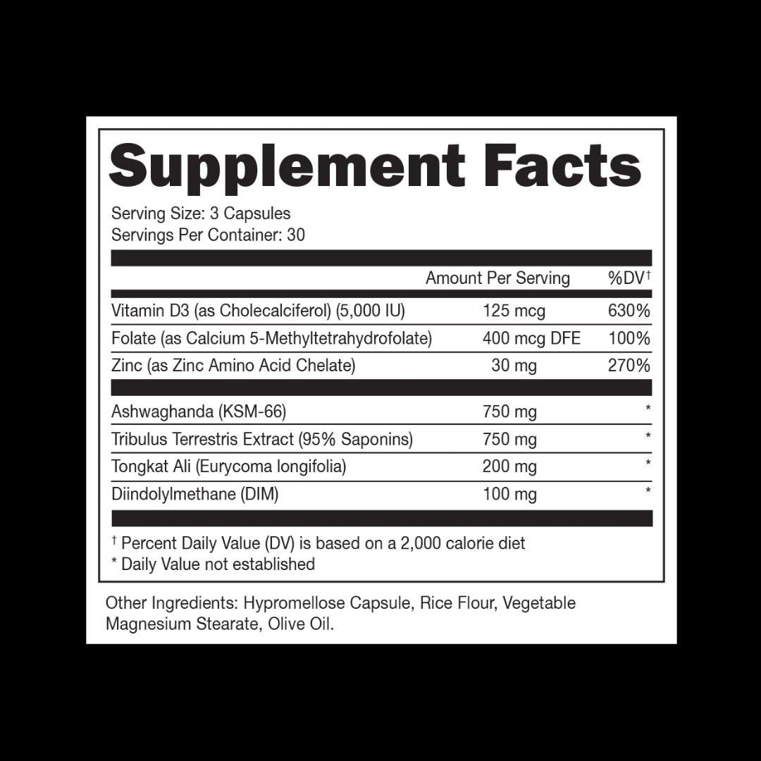 BUCKED UP RUT TESTOSTERONE BOOSTER