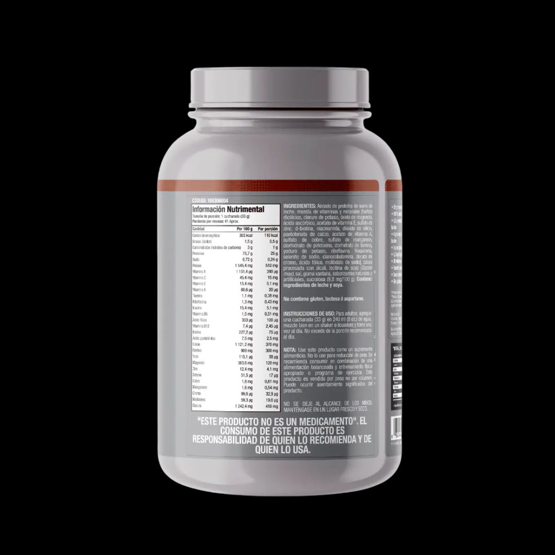 ISOPURE LOW CARB PROTEIN 3 LBS