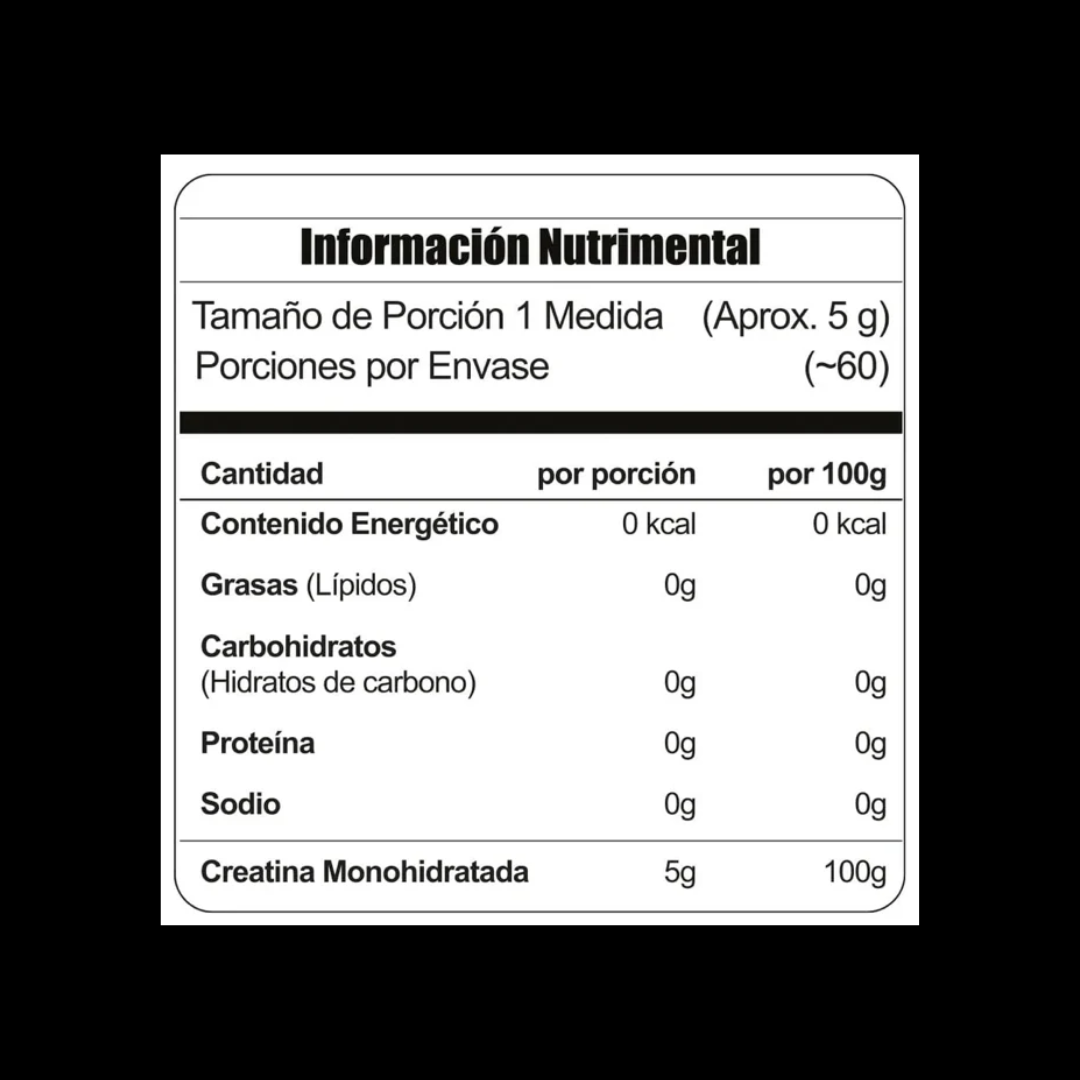 META NUTRITION 100% GERMAN CREATINA