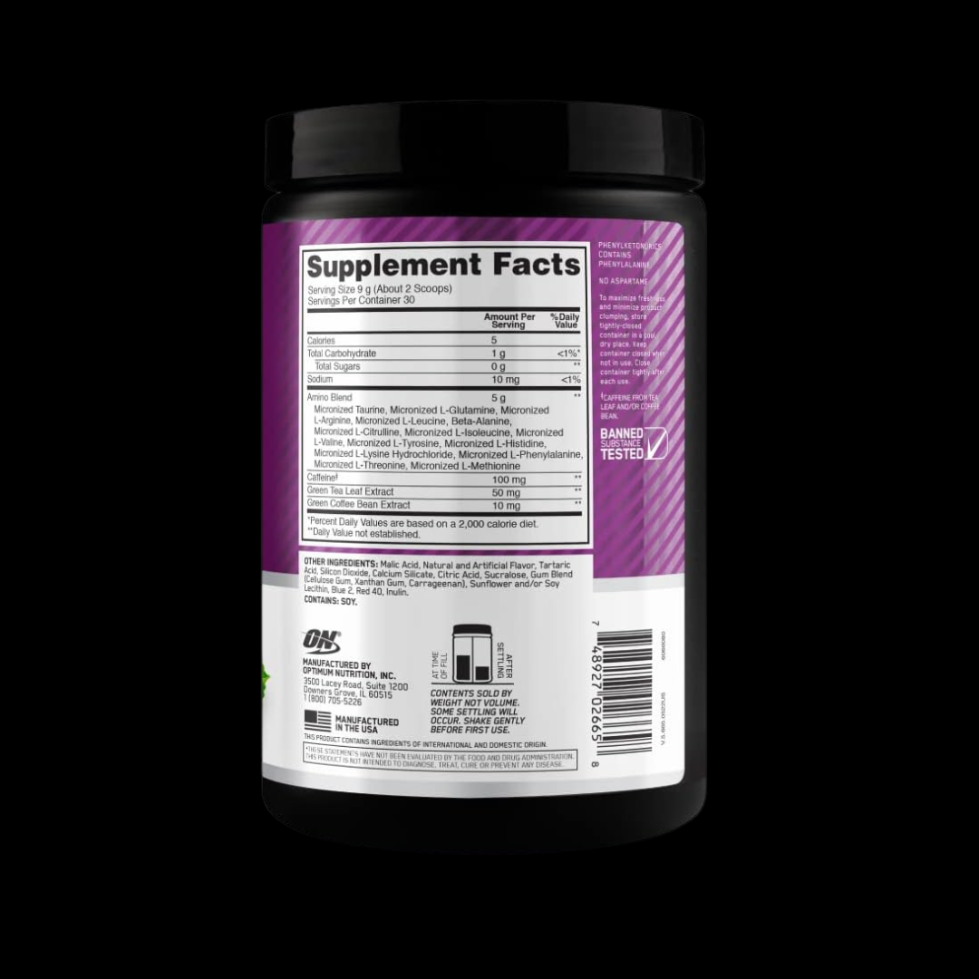 ON AMINO ENERGY 30 SERV