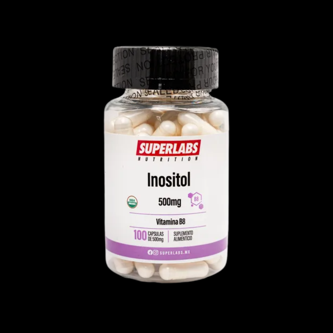 SUPERLABS INOSITOL 500MG VITAMINA B8 100 CAPS