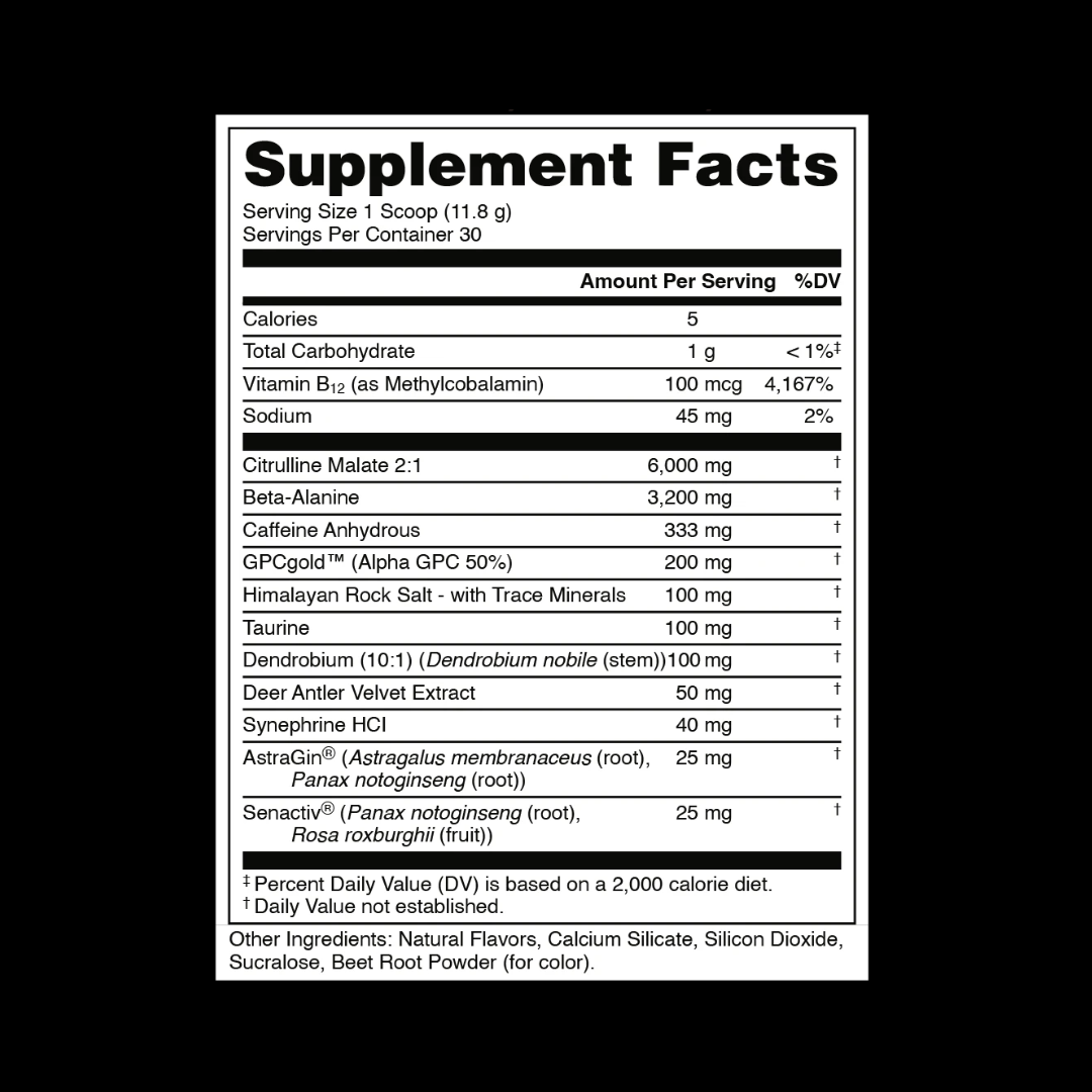 BUCKED UP WOKE AF 30 SERV