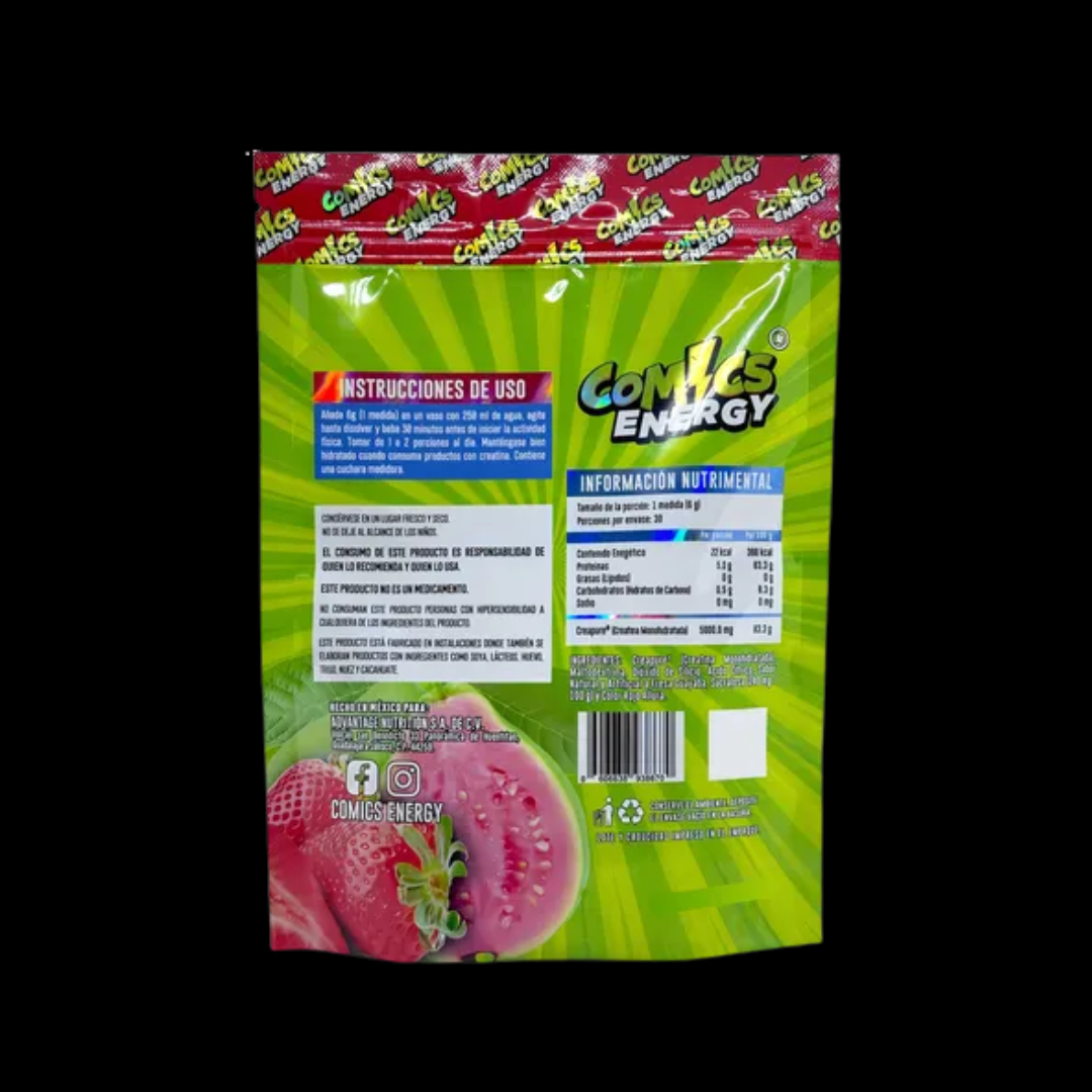 COMICS ENERGY CREATINA WTF?