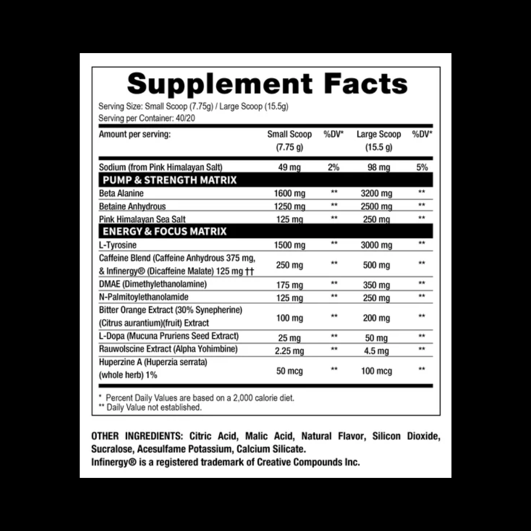 DRAGON PHARMA VENOM INFERNO 40 SERV