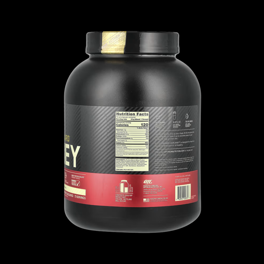 ON GOLD STANDARD 100% WHEY 5 LBS