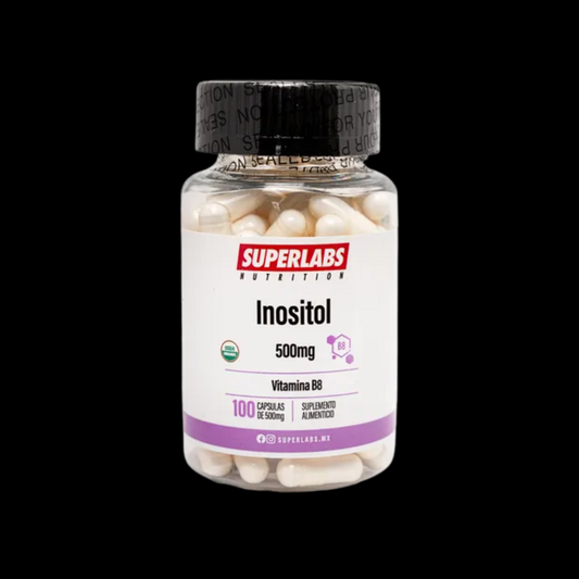 SUPERLABS INOSITOL 500MG VITAMINA B8 100 CAPS