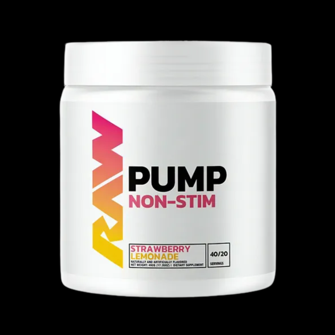 RAW PUMP NON-STIM PRE-WORKOUT 40/20 SERV