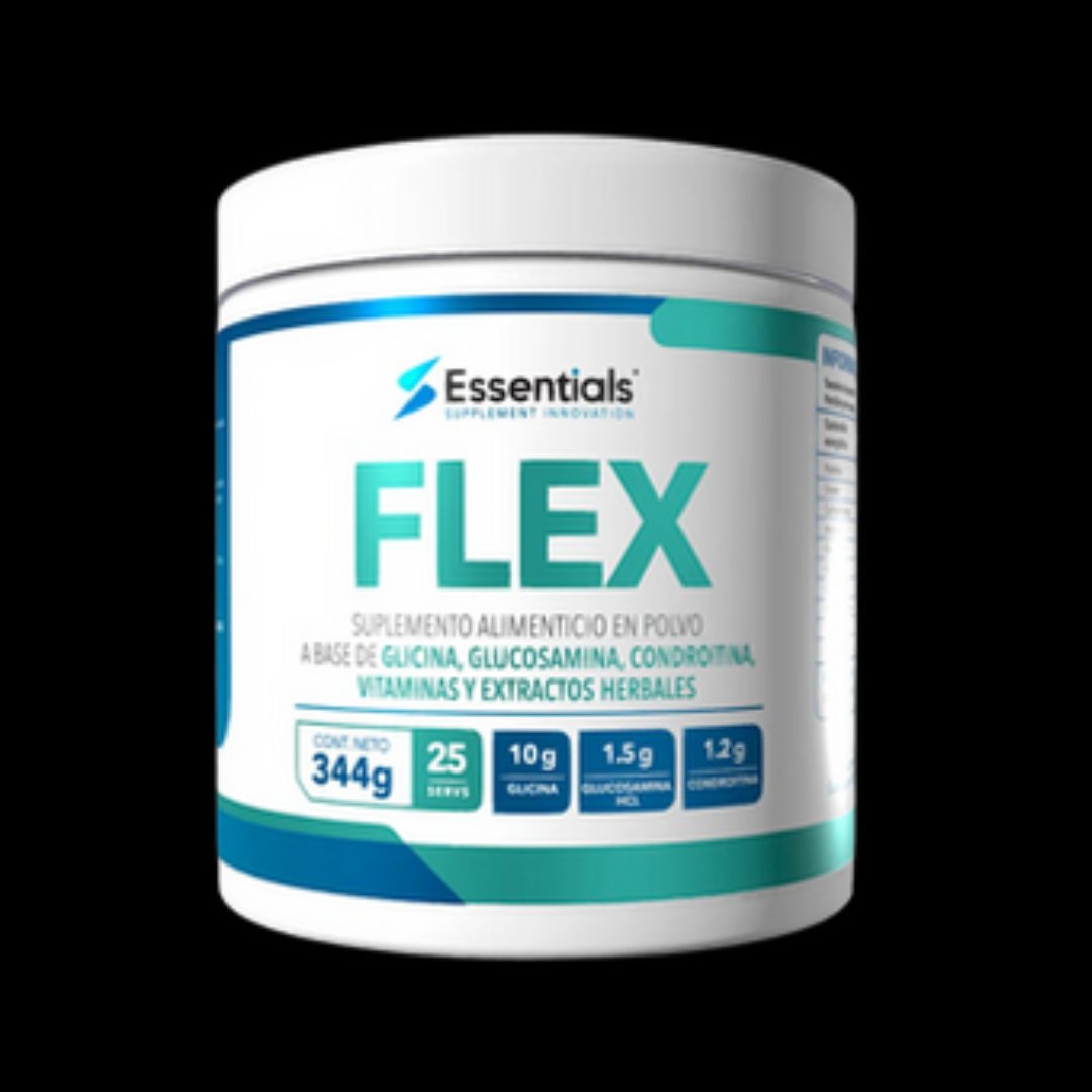 ESSENTIALS FLEX GLICINA GLUCOSAMINA CONDORITINA 344GRS